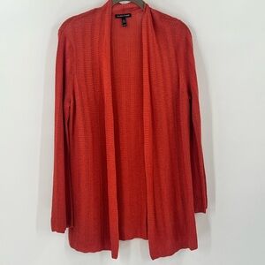 Eileen Fisher open cardigan. Gently used condition. Size XS.